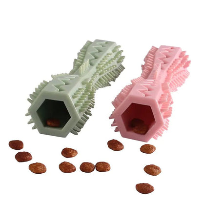 Pet Molar Teeth Cleaner Hexagonal Toy - Furry Family Faves