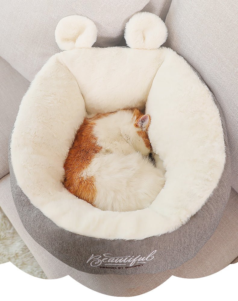 Pet Soft Sleeping Bag Cushion - Furry Family Faves