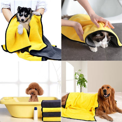 Quick-drying Pet Towel - Furry Family Faves