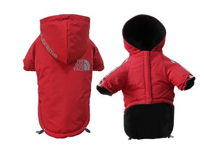 Reflective Pet Hooded Coat - Furry Family Faves