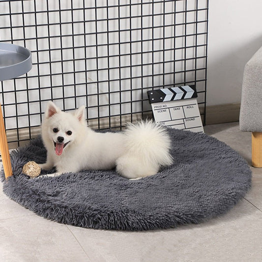 Round Dog Bed - Furry Family Faves