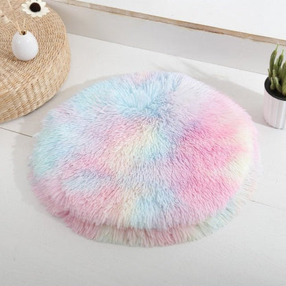 Round Dog Bed - Furry Family Faves