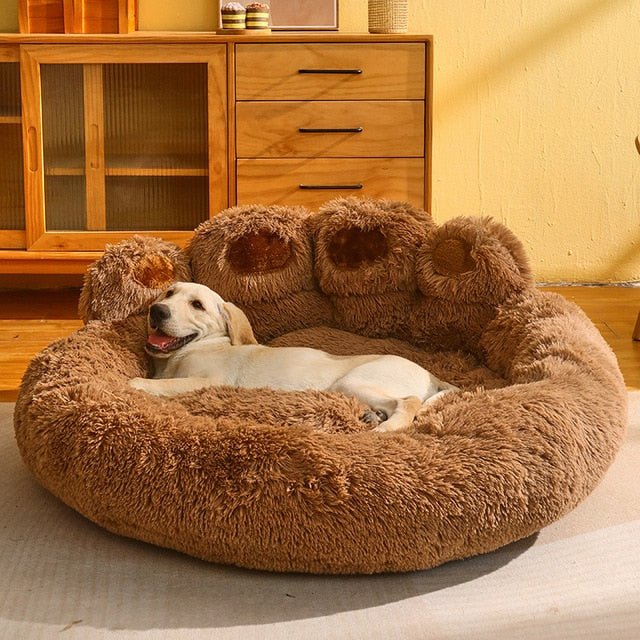 Round Pet Sleeping Cushion - Furry Family Faves