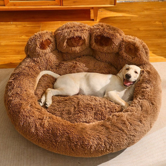 Round Pet Sleeping Cushion - Furry Family Faves