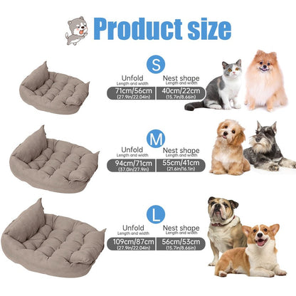 Super Soft Pet Sleeping Bed - Changable - Furry Family Faves