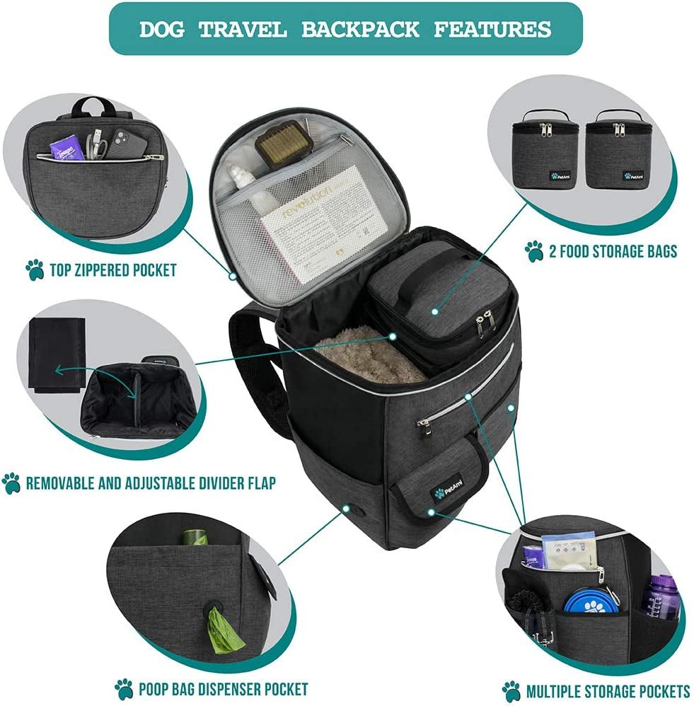 Travel Bag Backpack - Furry Family Faves