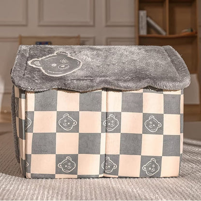 Verneza Foldable Pet House - Furry Family Faves