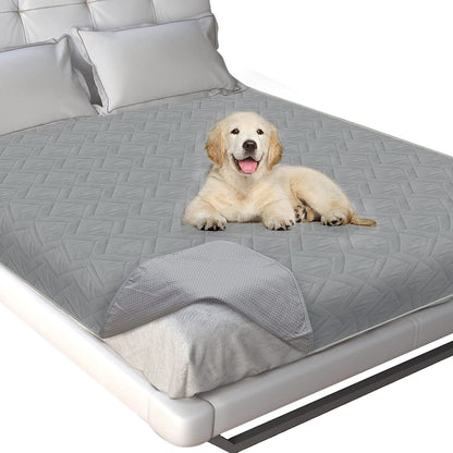 Waterproof Bed Cover Pet Blanket Sofa with Non-Skid Bottom, Dogs and Cats - Furry Family Faves