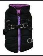 Waterproof Pet Coat With Harness - Furry Family Faves